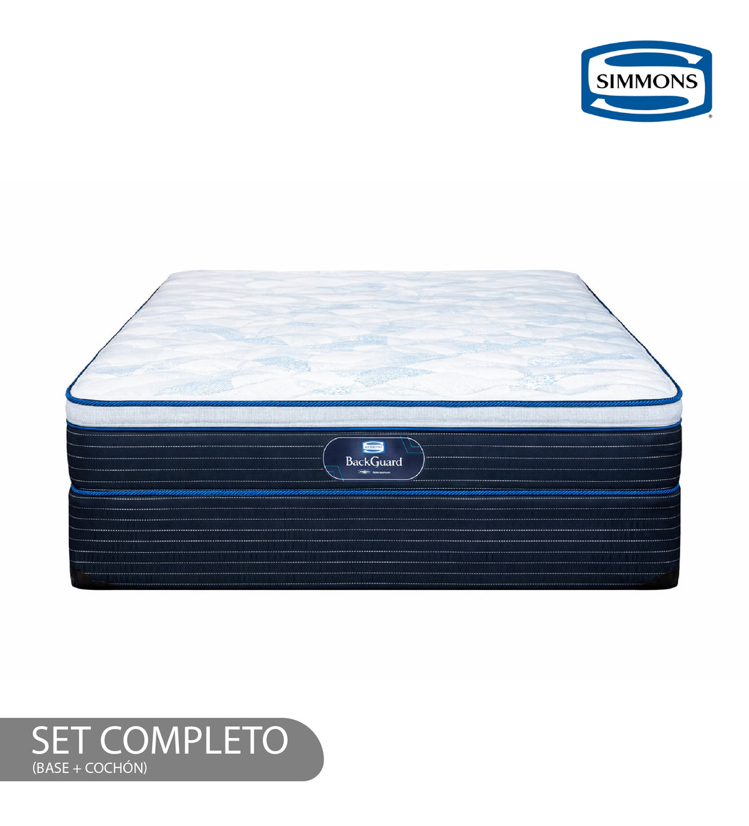 Cama Completa Back Guard Euro Extra Firm – Beds & Dreams