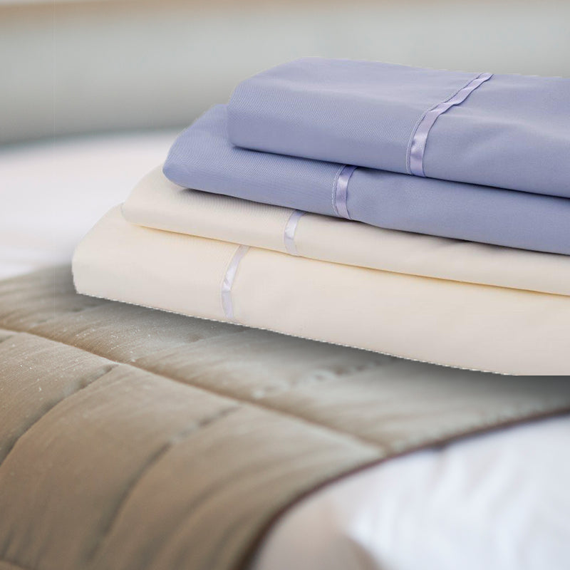 SABANA SIMMONS BED SHEETS ULTRAFIT | BLANCO